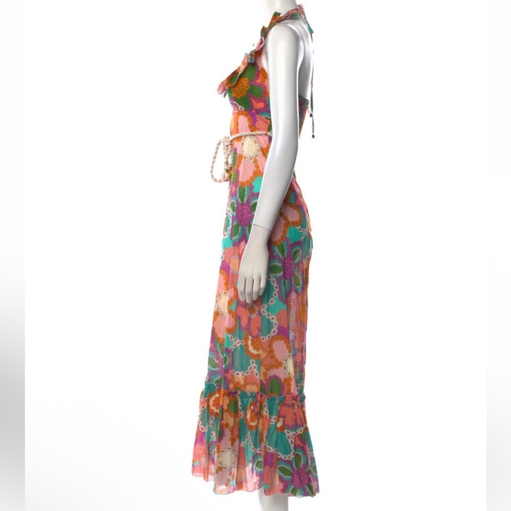 Zimmermann Lola Frill Picnic Midi Dress - Picture 6 of 9